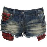 Crafted Zip Denim Shorts - shorts