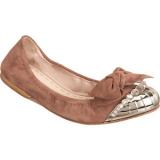 Miu Miu Jeweled Ballet Flat - Women's Ballet Flat Shoes | Baletkebi | ბალეტკები 