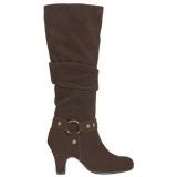 Womens Boots - Aerosoles  Women's Soto Booth   Dark Brown Suede - QALIS CHEQMEBI - ქალის ჩექმები