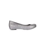Melissa Shoes Ultragirl Glitter Gunmetal - Women's Ballet Flat Shoes | Baletkebi | ბალეტკები 