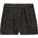 J.Crew High-waisted printed silk-organza shorts - shorts