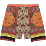 Clover Canyon Printed crepe de chine shorts - shorts | შორტები | shortebi 