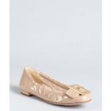 Prada Nude Patent Leather  - Women's Ballet Flat Shoes | Baletkebi | ბალეტკები 