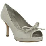 Prada Pale Grey  - Women's Platform Pumps | Platformebi | პლატფორმები 