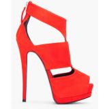 GIUSEPPE ZANOTTI Red Pumps - Women's Platform Pumps | Platformebi | პლატფორმები 