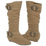 Womens Boots - Dr. Scholl's  Women's Master   Taupe Suede - QALIS CHEQMEBI - ქალის ჩექმები