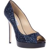 JIMMY CHOO بريق منمق مضخة - مضخات منهاج المرأة  