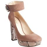 Prada Dark Rose  - Women's Platform Pumps | Platformebi | პლატფორმები 