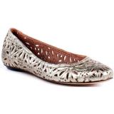 Corso Como Floral - Aluminuim - Women's Ballet Flat Shoes | Baletkebi | ბალეტკები 