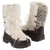 Muk Luks  Women's Massak Snow Boot   Vanilla - Womens Boots 