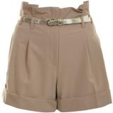 Gold Snake Belt Stone Short - shorts