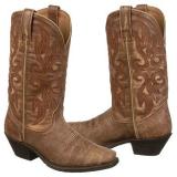 Womens Boots - Laredo  Women's 51041   Tan-Tan Crackle Goat - QALIS CHEQMEBI - ქალის ჩექმები