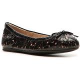 Prada Lasercut Floral Flat - Black - Women's Ballet Flat Shoes 