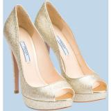Prada Open-Toe - Women's Platform Pumps | Platformebi | პლატფორმები 