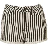 Petite Striped Hotpants - shorts