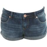 Mid Wash Denim Shorts - shorts