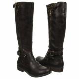 Womens Boots - R2  Women's Hanna   Dk Brown - QALIS CHEQMEBI - ქალის ჩექმები