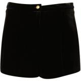 Black Velvet Shorts - shorts | შორტები | shortebi 