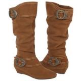 Womens Boots - Dr. Scholl's  Women's Master   Deep Mocha Suede - QALIS CHEQMEBI - ქალის ჩექმები