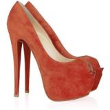 Christian Louboutin สมเด็จ 160 ปั๊มหนังนิ่ม - ผู้หญิงปั๊มแพลตฟอร์ม รองเท้า 