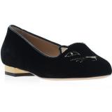 CHARLOTTE OLYMPIA Kitty Flats - Women's Ballet Flat Shoes | Baletkebi | ბალეტკები 