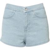 MOTO Sparkle Bleach Hotpants - shorts