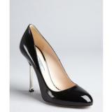 Prada Black Patent Leather  - Women's Platform Pumps | Platformebi | პლატფორმები 