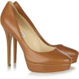 Jimmy Choo Cosmic leather pumps - Women's Platform Pumps | Platformebi | პლატფორმები 