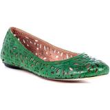 Corso Como Floral - Green Florence - Women's Ballet Flat Shoes | Baletkebi | ბალეტკები 