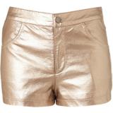 Metallic Bronze Shorts - shorts