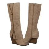 Womens Boots - Fergie  Women's Fresh   Tan Leather - QALIS CHEQMEBI - ქალის ჩექმები