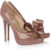 Valentino Patent-leather bow pumps - Women's Platform Pumps | Platformebi | პლატფორმები 