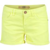 ICHI Shorts Hysa Neon Yellow - shorts | შორტები | shortebi 