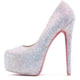 Daffodile Diamond style 160mm Pump - Women's Platform Pumps | Platformebi | პლატფორმები 