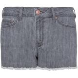 Frayed Hems Shorts - shorts