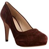 Prada Plum Suede - Women's Platform Pumps | Platformebi | პლატფორმები 