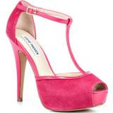 Steve Madden Maagie - Fuchsia Suede - Women's Platform Pumps