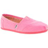 Toms Plametto Neon Canvas - Women's Ballet Flat Shoes 
