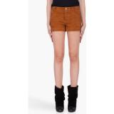 HAUTE HIPPIE Brown Suede Shorts - shorts