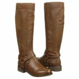 Womens Boots - Steve Madden  Women's P-Trevor   Brown Leather - QALIS CHEQMEBI - ქალის ჩექმები