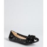 Prada Black Patent Leather - Women's Ballet Flat Shoes 