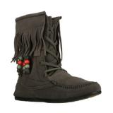 Womens Boots - Skechers  Women's Love Letters-Half Moon   Charcoal - QALIS CHEQMEBI - ქალის ჩექმები
