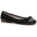 Marc Jacobs Perforated Flat - Black - Women's Ballet Flat Shoes | Baletkebi | ბალეტკები 