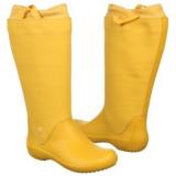 Womens Boots - Crocs  Women's Rainfloe Boot   Canary - QALIS CHEQMEBI - ქალის ჩექმები