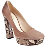 Prada Powder Pink Platform Pumps - Women's Platform Pumps | Platformebi | პლატფორმები 