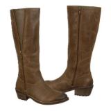 Womens Boots - Fergie  Women's Camino   Tan Leather - QALIS CHEQMEBI - ქალის ჩექმები