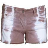 Isabel Marant Irox tie dye denim shorts - shorts