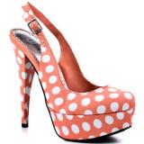 Bebe Shoes Kenley - Peach Com - Women's Platform Pumps | Platformebi | პლატფორმები 