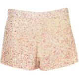 Dip Dye Sequin Shorts - shorts