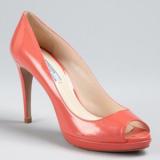 Prada Coral  - Women's Platform Pumps